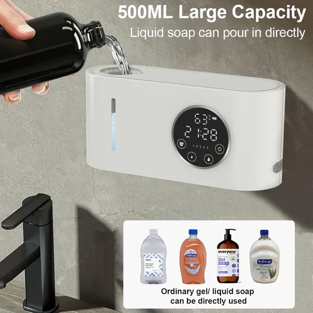 Distributeur automatique savon mural capteur infrarouge… – vue 4
