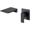 Mitigeur vasque mural cascade cuivre noir mat bec plat… – vue 5