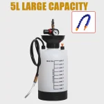 Réservoir d&rsquo;huile 5L, boîte de vitesses, remplissage d&rsquo;huile, pompe à fluide pneumatique, Compatible avec ATF, outil d&rsquo;injecteur de liquide de Transmission automobile, bouteille de remplissage ATF