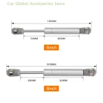 vérin gaz amortisseur hydraulique placard cuisine hayon coffre capot alliage aluminium inox réglable sécurisé gain espace compact rotule