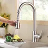 Robinet de cuisine en Nickel brossé – vue 2