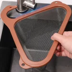 Mir de Vidange d&rsquo;Évier de Cuisine en Acier Inoxydable, Filtre de Proximité des citrouille et Légumes, T1