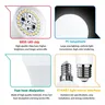 Ampoule LED lampes E27 E14 3W 6W 9W 12W 15W 18W 20W 24W… – vue 3