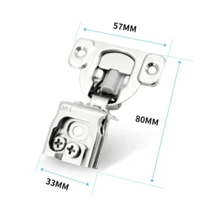 Charnières d’armoires de cuisine à 6 voies, charnières dissimulées compactes, amortissement, coussin de porte, charnière d’armoire, acier argenté, simplement Charnières d’armoires de cuisine à 6 voies, charnières dissimulées compactes, amortissement, coussin de porte, charnière d’armoire, acier argenté, simplement