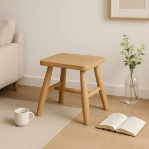 Chaise simple en bois, tabouret à chaussures d’entrée, meubles en bois massif Wabi-Sabi, petit siège de salon, sièges de maison polyvalents Chaise simple en bois, tabouret à chaussures d’entrée, meubles en bois massif Wabi-Sabi, petit siège de salon, sièges de maison polyvalents