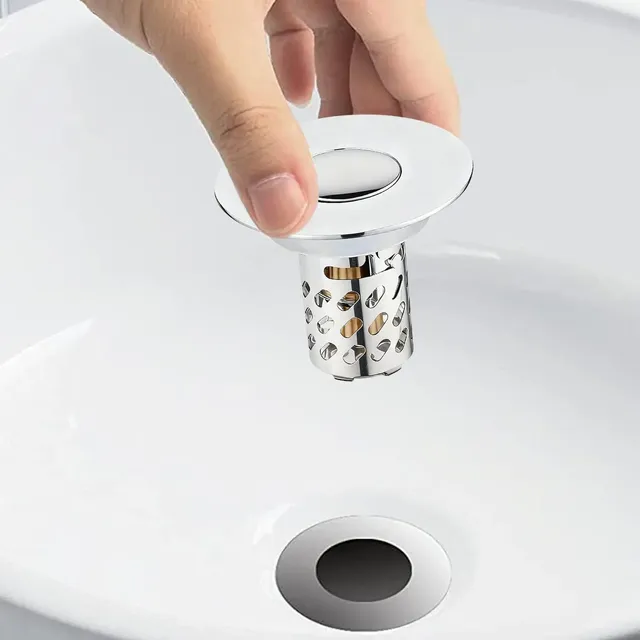 Crépine d'évier bouchon de vidange à rebond filtre… – vue 5