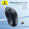 Baseus F02 souris sans fil Bluetooth 5.2…