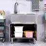 Armoire de salle de bain en acier inoxydable – vue 2