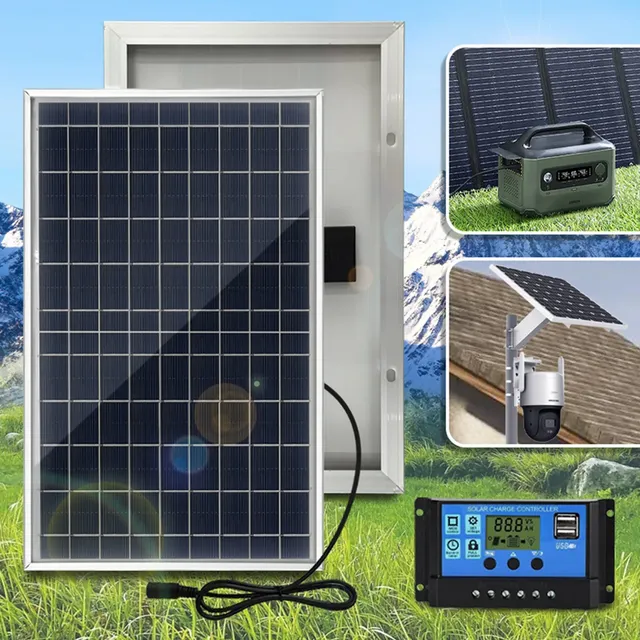 Le panneau solaire en silicium polycristallin de 10 W… – vue 2
