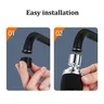 Extension de robinet de filtre de cuisine 3 modes 360 °… – vue 5