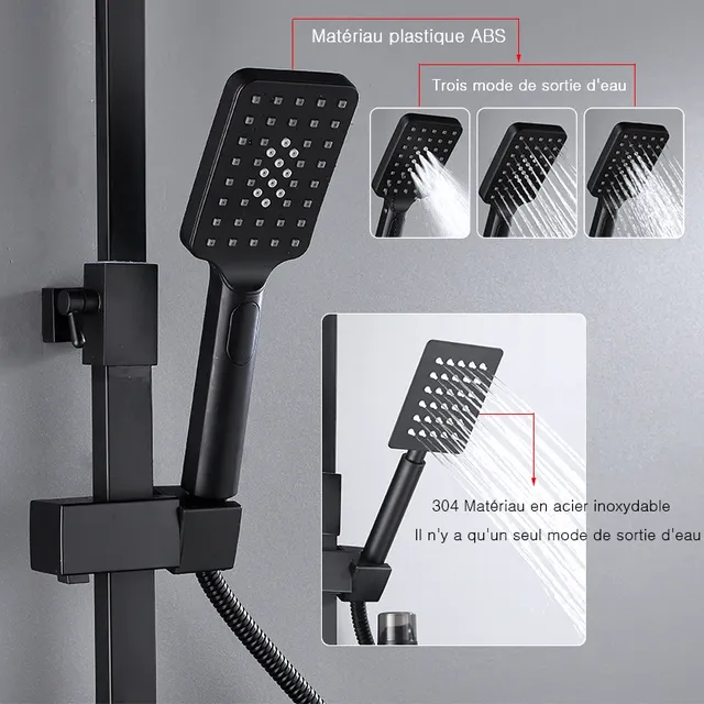 OXG Ensemble de robinets de douche thermostatiques en… – vue 4