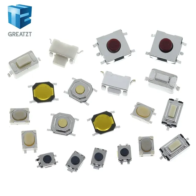 10 pièces 3*6 3*4 4*4 SMD Tactile bouton poussoir… – vue 5