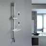 Barre coulissante de Rail de douche avec porte-savon – vue 2