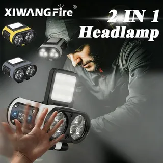 Lampe frontale LED avec capteur intelligent