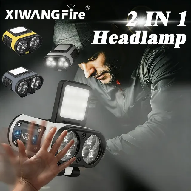 Lampe frontale LED avec capteur intelligent