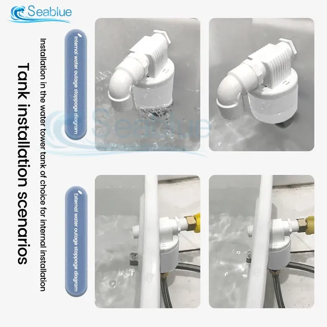 Dispositif de contrôle du niveau d'eau à Valve flottante… – vue 3