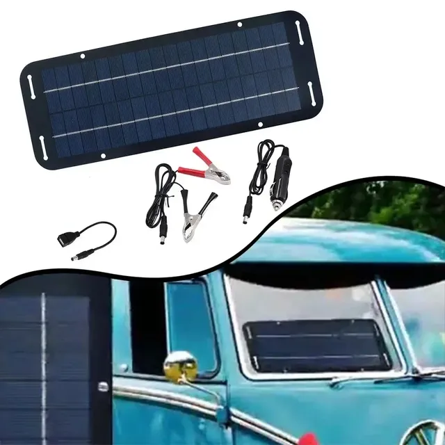 Panneau solaire portable douze volts monocristallin…