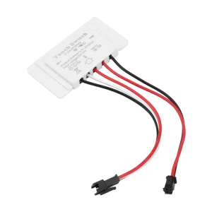 Commutateur de capteur tactile 12V salle de bains miroir intelligent capteur tactile commutateur de commande commutateur de commande réglable pavé tactile