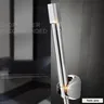Pommeau de douche à main en acier inoxydable et cuivre – vue 2