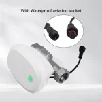 Vanne d&rsquo;eau intelligente Wifi AT21-Tuya, compteur d&rsquo;eau, débit d&rsquo;eau, affichage de la température de l&rsquo;eau, contrôleur, contrôle intelligent par application