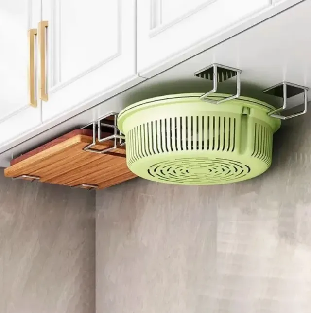 Rangement mural sous meuble évier support suspension… – vue 4