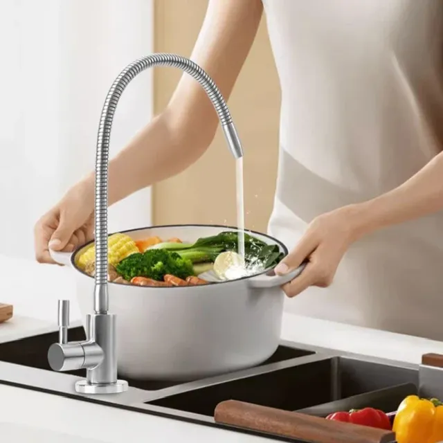 Purificateur d'Eau Universel à Col de Cygne en Acier…