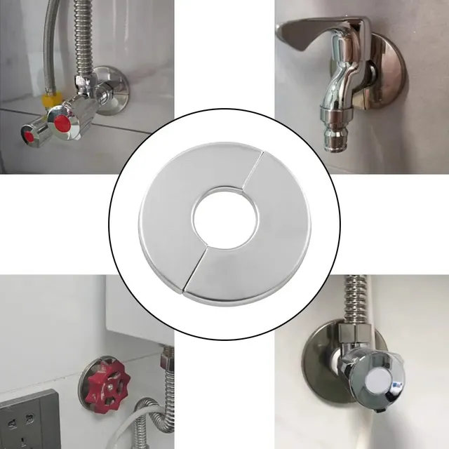 Couvercle décoratif de robinet en acier inoxydable – vue 7