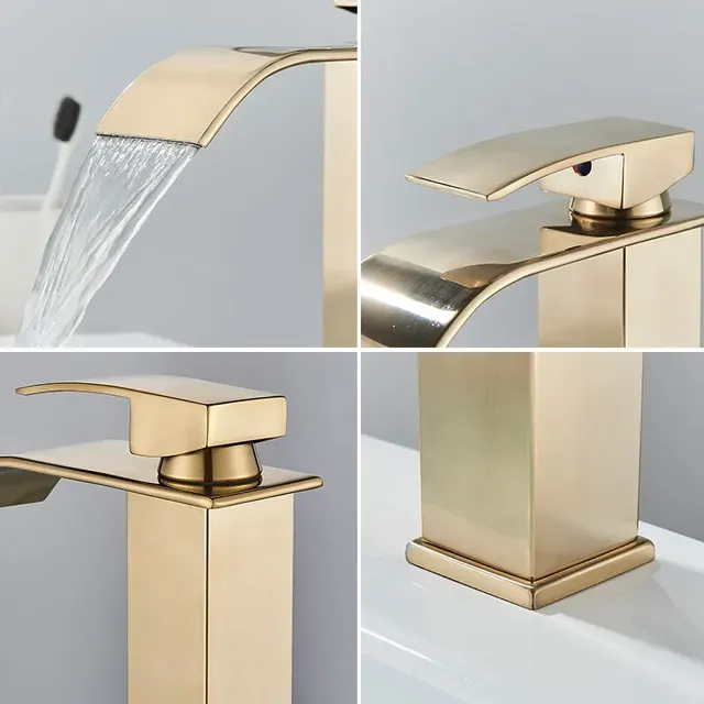 Cascade HOBasin Robinet de centre commercial à poignée… – vue 6