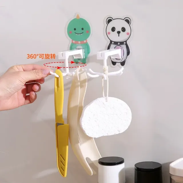 Crochet rotatif 360 pivotant organisateur cuisine… – vue 3