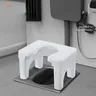 Tabouret toilette accroupi rehausseur plastique rigide… – vue 5