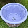 Baignoire gonflable pliable ronde autoportante toile… – vue 3