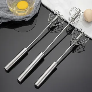 Batteur à œufs en acier inoxydable