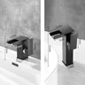 Robinet de lavabo noir LED – vue 6
