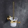 Ensemble accessoires salle bains aluminium laiton… – vue 2