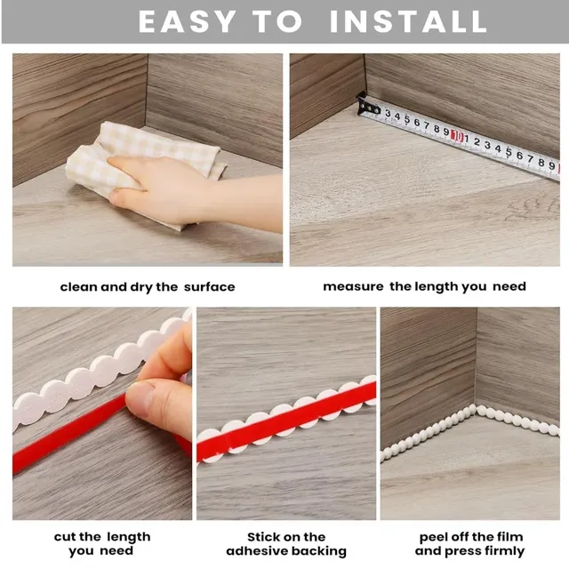 3 mètres bricolage décoration peinture murale moulage… – vue 4