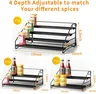 Étagère à épices réglable à 4 niveaux pour armoire – vue 5