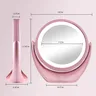 Miroir maquillage rond double face grossissant 5x 1x… – vue 3