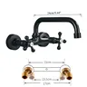 Robinet de lavabo en laiton Antique – vue 4