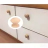 Bouton de tiroir en bois 10 pièces