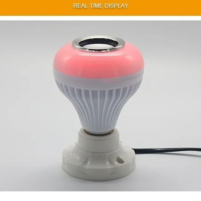 Ampoule LED RGB Bluetooth musicale enceinte intégrée E27… – vue 4