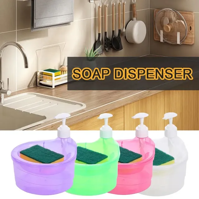 Distributeur de savon créatif de cuisine – vue 4