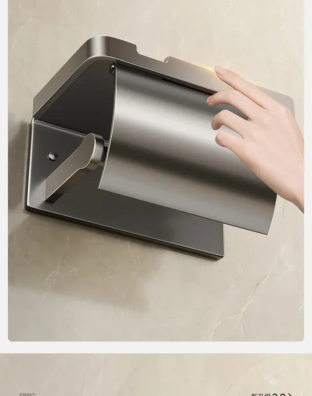 Boîte de papier toilette porte-rouleau de papier… – vue 6