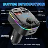 Transmetteur FM Bluetooth 5.0 pour voiture – vue 6