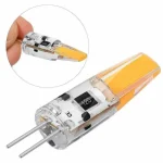 Lampe à Mèche à Intensité Variable Mini G4 LED, 6W, AC 12V/220V, Bougie de Remplacement, 30W/40W, Perle de Courbure 2508, pour Suspension