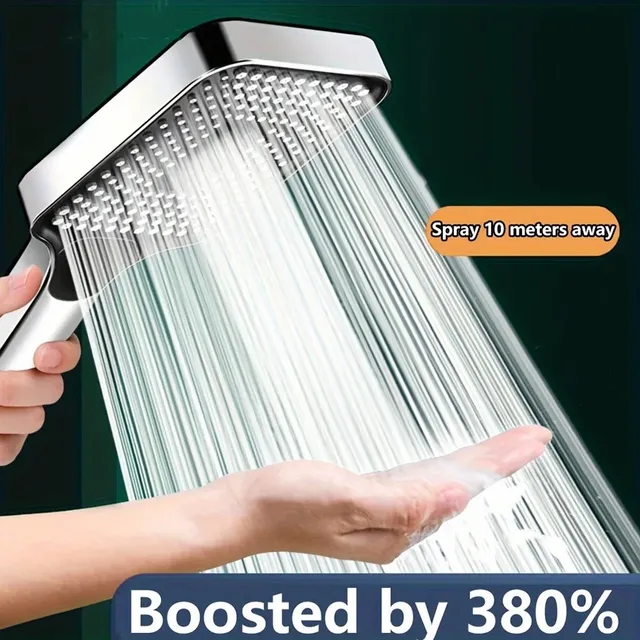 Spray de douche argenté pour grande surface – vue 2