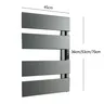 Sèche serviettes mural électrique aluminium laqué gris… – vue 2