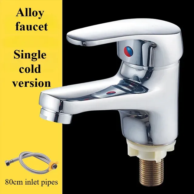 Robinet de lavabo monotrou en alliage de laiton – vue 7