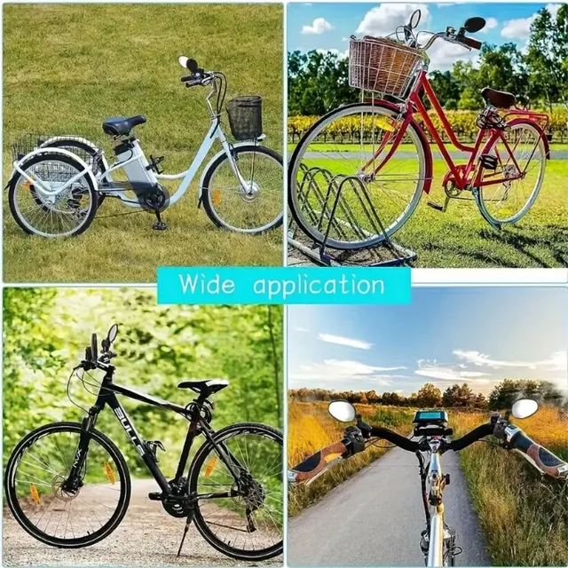 Rétroviseur vélo réglable rotatif 360 degrés universel… – vue 6