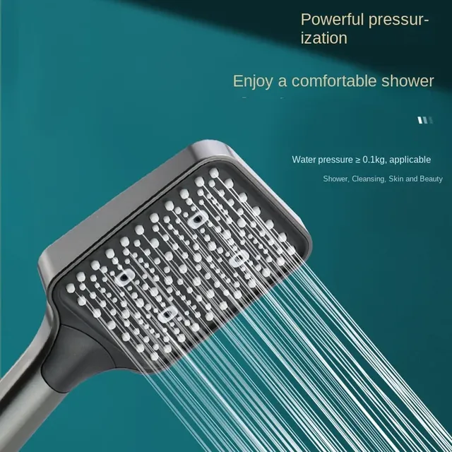 Ensemble de douche à pulvérisation supérieure Lotus… – vue 4