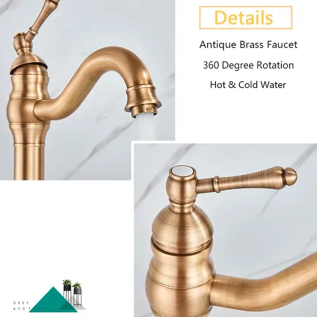 Robinet mitigeur de lavabo de salle de bains – vue 4